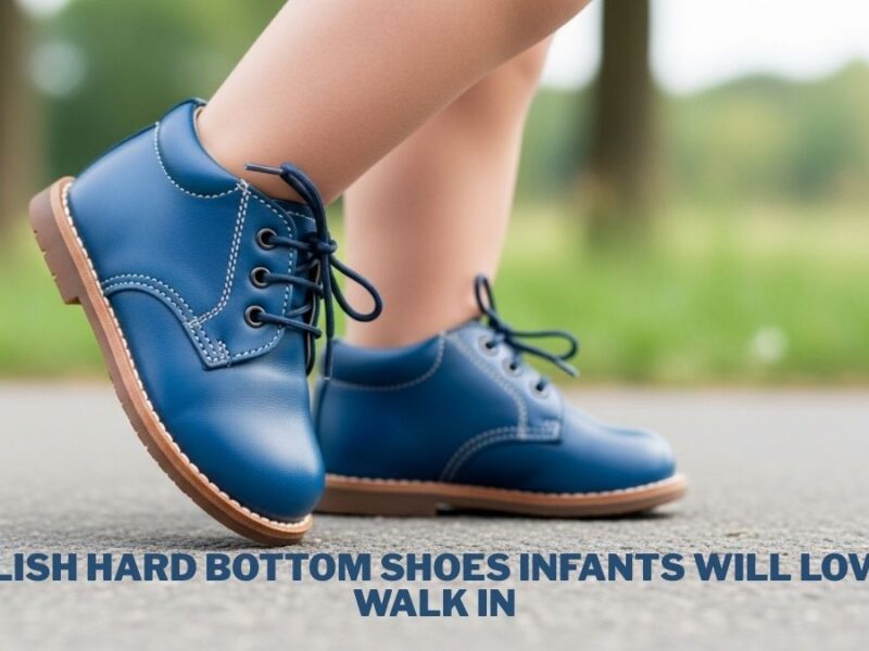 Stylish Hard Bottom Shoes Infants Will Love to Walk In