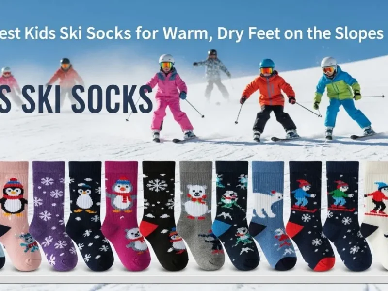 Best Kids Ski Socks for Warm, Dry Feet on the Slopes