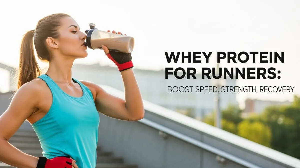 whey protein for runners