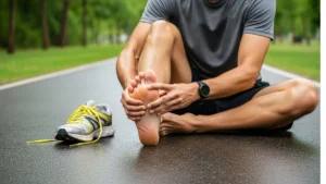 arch pain after running