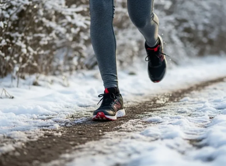 winter running sneakers