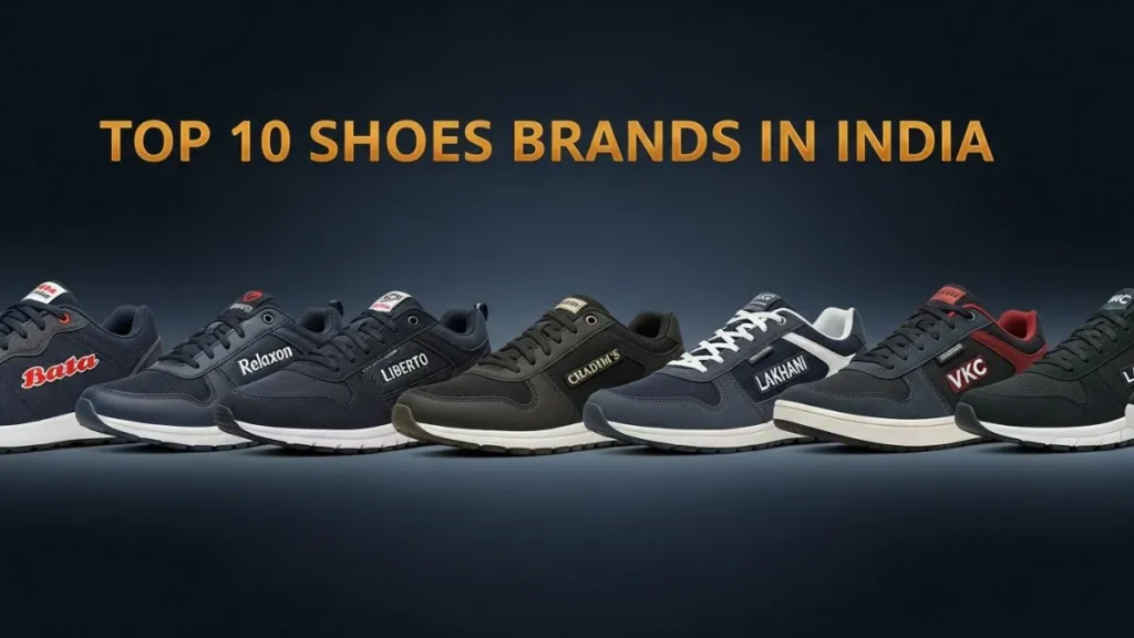 top 10 shoes brands in india